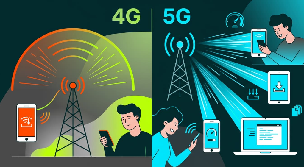 How 5G Is Different From 4G